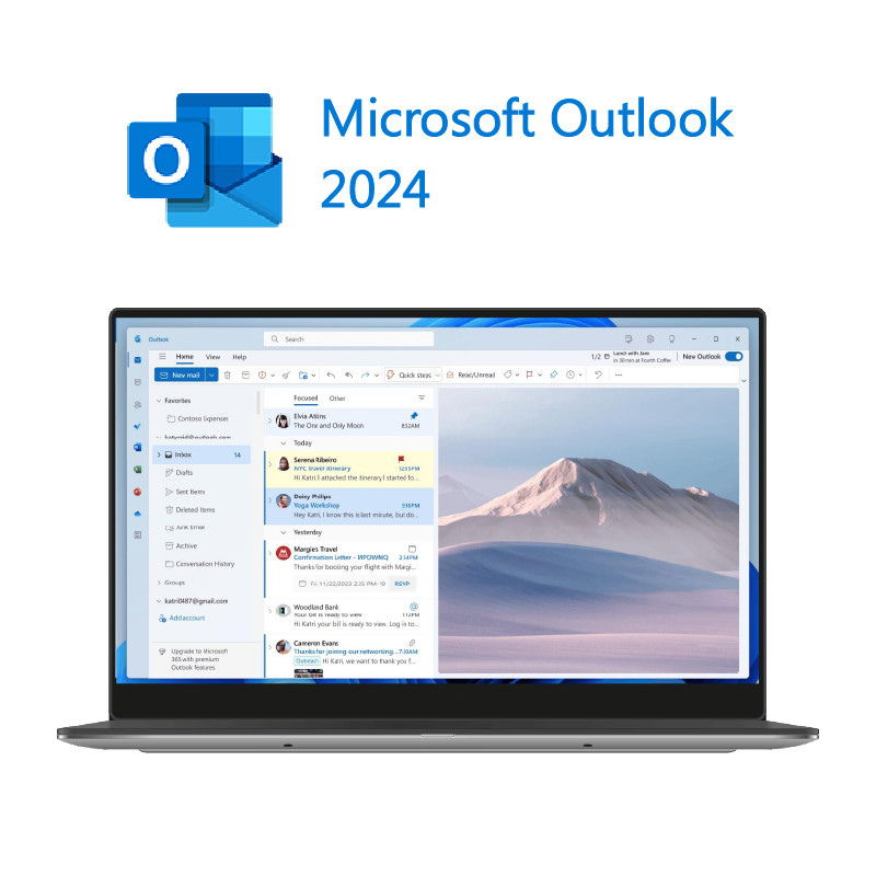 Nền tảng Windows/Mac Microsoft Office 2024 Home and Business với hiệu suất nâng cao