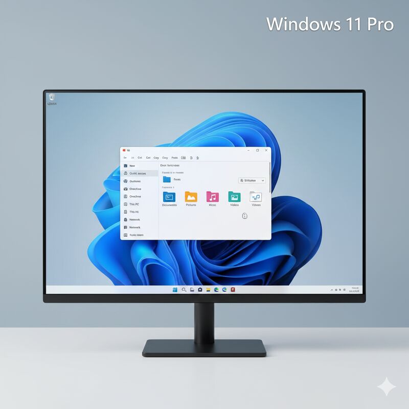 Tiếng Anh Windows 11 Pro Edition Giải pháp tương thích với Windows Cung cấp bảo mật và quy trình làm việc cho chuyên gia