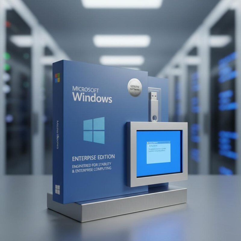 Phần mềm Microsoft Windows có sẵn bao gồm trình soạn thảo văn bản mặc định Notepad được thiết kế để cung cấp nền tảng máy tính ổn định cho doanh nghiệp