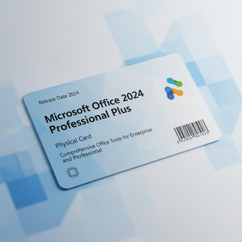 Ngày phát hành 2024 Microsoft Office 2024 Professional Plus Thẻ vật lý Công cụ văn phòng toàn diện cho doanh nghiệp và chuyên nghiệp