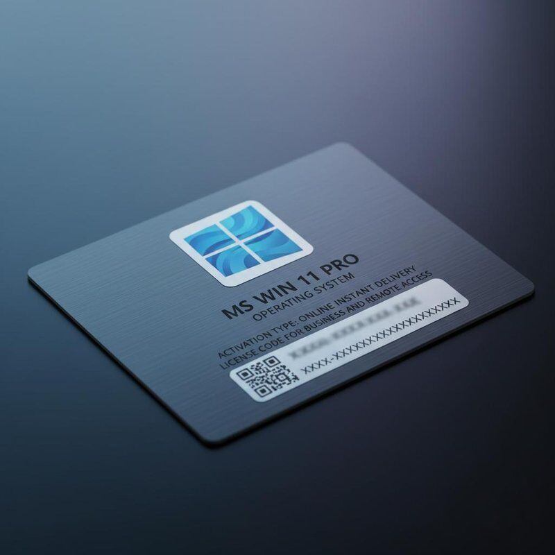Hệ điều hành MS win 11 pro sticker Activation Type Online Instant Delivery Mã giấy phép cho doanh nghiệp và truy cập từ xa